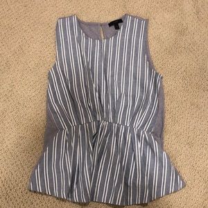 Pinstripe tank top from Jcrew